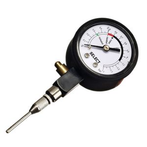 Tlakoměr Select Pressure gauge analogue černá